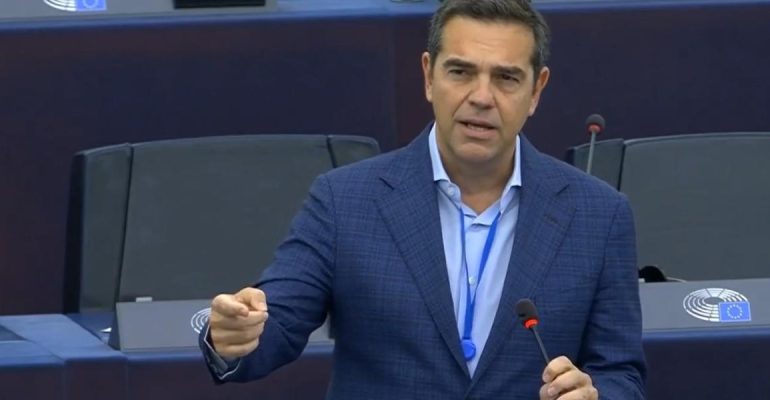 Αλέξης Τσιπρας από Στρασβούργο: Οι παράνομες παρακολουθήσεις προσβάλουν τον πυρήνα του Ευρωπαικού Κράτους Δικαίου