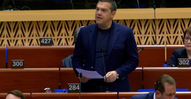 Αλέξης Τσίπρας: Να απαντήσουμε στον ακροδεξιό λαϊκισμό με μια «Πανευρωπαϊκή Συμμαχία Δημοκρατίας και Δικαιοσύνης»