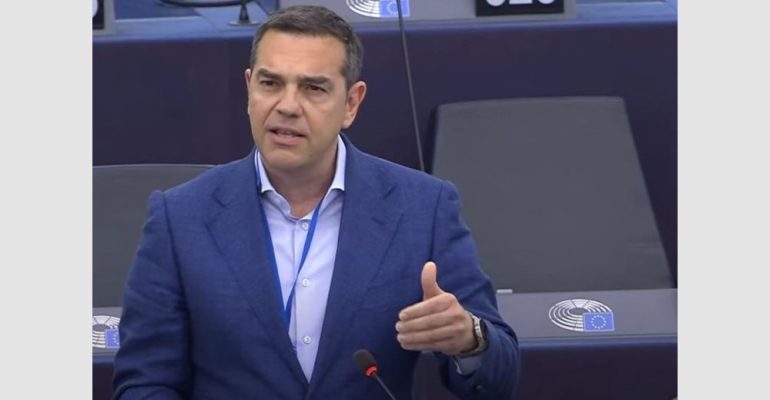 Alexis Tsipras: Sanctions must be imposed on Israel if there is no immediate ceasefire in Gaza