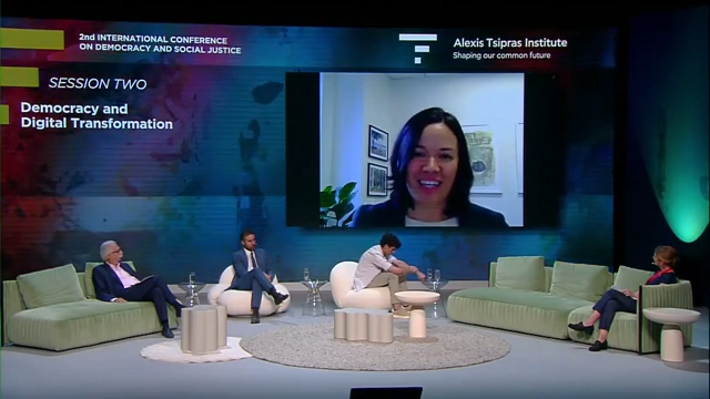 Ελισάβετ Λινού: Η τεχνολογία να χρησιμοποιηθεί από τους προοδευτικούς ηγέτες για τη μείωση των ανισοτήτων και την ευημερία των πολιτών
